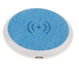 Max 5W Wireless Charging Pad for iPhone X Blue
