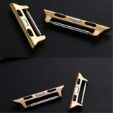 Maxbell Watch Band Adapter For Apple Watch 4 Strap Connector 44mm Gold