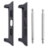 Maxbell Watch Band Adapter For Apple Watch 4 Strap Connector 44mm Black