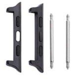 Maxbell Watch Band Adapter For Apple Watch 4 Strap Connector 44mm Black