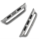 Maxbell Watch Bands Adapter For Apple Watch 4 Strap Connector 40mm Silver