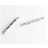 Maxbell Watch Bands Adapter For Apple Watch 4 Strap Connector 44mm Silver