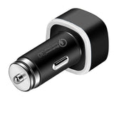 Maxbell Dual USB Fast Car Charger Quick Charge QC3.0 for iPhone Samsung