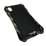 Max Phone Silicone Metal Case Shockproof Protective Cover for iPhone X/XS green