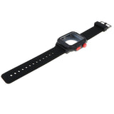 Maxbell 42mm Protective Case Watch Band Strap for Apple Watch iWatch 321 Black