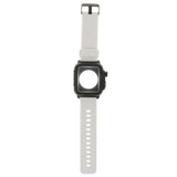 Maxbell 42mm Protective Case Watch Band Strap for Apple Watch iWatch 321 Black+White