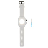 Maxbell 42mm Protective Case Watch Band Strap for Apple Watch iWatch 321 White