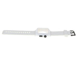 Maxbell 42mm Protective Case Watch Band Strap for Apple Watch iWatch 321 White