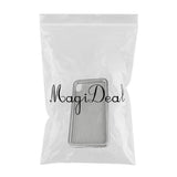 Maxbell 360 Full Magnetic Adsorption Metal Glass Front Case for iPhone X/XS silver