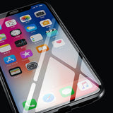 Maxbell 360 Full Magnetic Adsorption Metal Glass Front Case for iPhone XS Max black