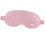 Maxbell Electric Heated Eye Mask Silk Travel Sleep Blindfold Eyeshade Cover Pink