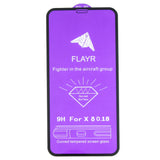 Maxbell Full Cover Tempered Glass Protective Film Screen Guard for iPhone XS Max