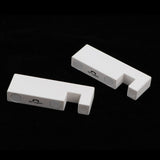 Maxbell Portable Desktop Magnetic Folding Holder Bracket Stand for Phones White