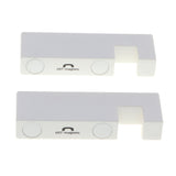 Maxbell Portable Desktop Magnetic Folding Holder Bracket Stand for Phones White