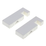 Maxbell Portable Desktop Magnetic Folding Holder Bracket Stand for Phones White