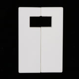 Maxbell Portable Desktop Magnetic Folding Holder Bracket Stand for Phones White