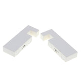 Maxbell Portable Desktop Magnetic Folding Holder Bracket Stand for Phones White