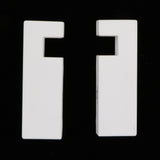 Maxbell Portable Desktop Magnetic Folding Holder Bracket Stand for Phones White