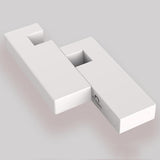 Maxbell Portable Desktop Magnetic Folding Holder Bracket Stand for Phones White