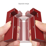 Max Desktop Magnetic Folding Holder Bracket Stand for iPad Cell Phone red