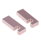 Max Desktop Magnetic Folding Holder Bracket Stand for iPad Cell Phone rose gold