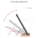 Max Desktop Magnetic Folding Holder Bracket Stand for iPad Cell Phone rose gold