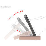 Max Desktop Magnetic Folding Holder Bracket Stand for iPad Cell Phone rose gold