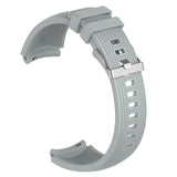 Maxbell Replacement Watch Strap Watch Band for Samsung Galaxy R800 R810 R815 Gray