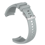Maxbell Replacement Watch Strap Watch Band for Samsung Galaxy R800 R810 R815 Gray