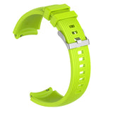 Maxbell Replacement Watch Strap Watch Band for Samsung Galaxy R800 R810 R815 Green