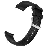 Maxbell Silicone Watch Strap Watch Band Replace for Samsung R800/R810/R815 black