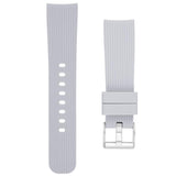 Maxbell Soft Silicone Sports Strap Wristband for Samsung Galaxy Watch 42mm Gray
