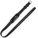 Max Xiaomi Mi Band 3 Buckle Metal Shell Long Belt for 2 Circle Wrist Strap Black