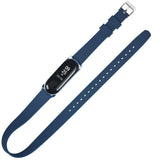 Max Xiaomi Mi Band 3 Buckle Metal Shell Long Belt for 2 Circle Wrist Strap Blue