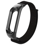Max Replacement Nylon Watch Strap Watch Band for Xiaomi Mi Band 3 black