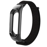 Max Replacement Nylon Watch Strap Watch Band for Xiaomi Mi Band 3 black
