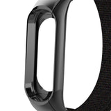 Max Replacement Nylon Watch Strap Watch Band for Xiaomi Mi Band 3 black