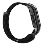 Max Replacement Nylon Watch Strap Watch Band for Xiaomi Mi Band 3 black