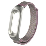 Max Replacement Nylon Watch Strap Watch Band for Xiaomi Mi Band 3 pink