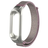 Max Replacement Nylon Watch Strap Watch Band for Xiaomi Mi Band 3 pink