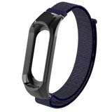 Max Replacement Nylon Watch Strap Watch Band for Xiaomi Mi Band 3 blue