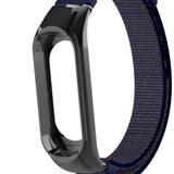 Max Replacement Nylon Watch Strap Watch Band for Xiaomi Mi Band 3 blue