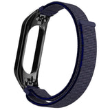 Max Replacement Nylon Watch Strap Watch Band for Xiaomi Mi Band 3 blue