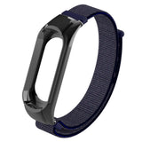 Max Replacement Nylon Watch Strap Watch Band for Xiaomi Mi Band 3 blue