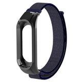 Max Replacement Nylon Watch Strap Watch Band for Xiaomi Mi Band 3 blue