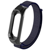 Max Replacement Nylon Watch Strap Watch Band for Xiaomi Mi Band 3 blue