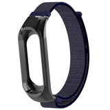 Max Replacement Nylon Watch Strap Watch Band for Xiaomi Mi Band 3 blue