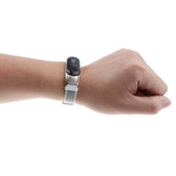 Max Replacement Nylon Watch Strap Watch Band for Xiaomi Mi Band 3 silver