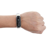 Max Replacement Nylon Watch Strap Watch Band for Xiaomi Mi Band 3 silver