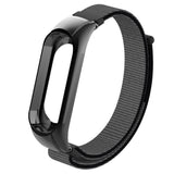 Max Replacement Nylon Watch Strap Watch Band for Xiaomi Mi Band 3 gray